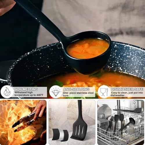 Silicone Kitchen Utensils Set, Umite Chef 22Pcs Cooking Utensils