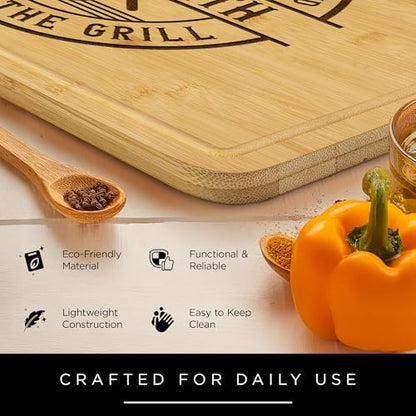 Personalized Cutting Board for Men, Custom Cutting Board Wood Engraved