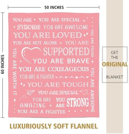 SteadStyle Get Well Soon Gifts for Women- Inspirational Gifts Blanket