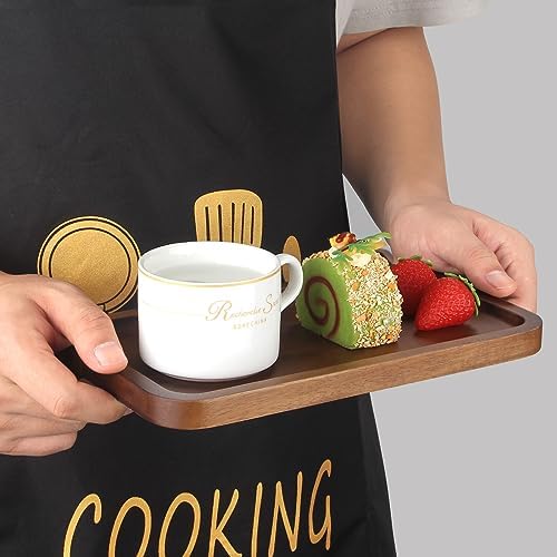 Acacia Wood Serving Tray Decor Small Cheese Charcuterie Boards Wooden