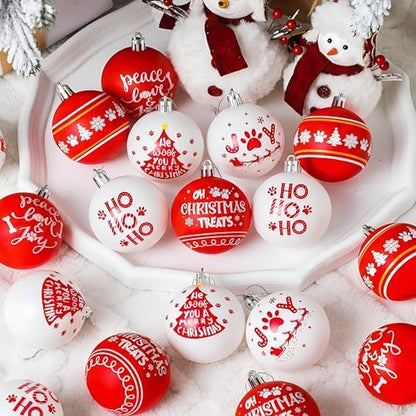 Roowest 18 Pcs Dogs Christmas Tree Ornament 2.36 Inch