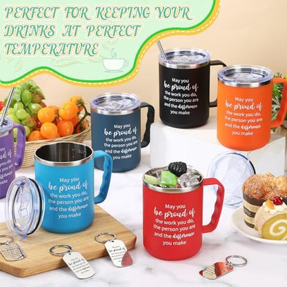 12 Sets Employee Appreciation Coffee Mug Gift 17oz Insulated Stainless
