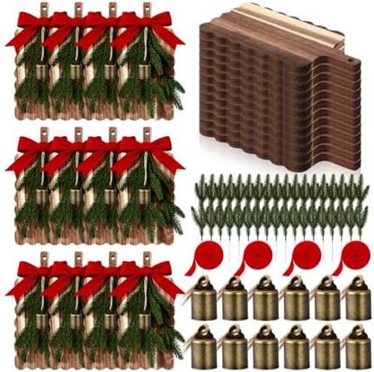 12 Set Christmas Cutting Board Gifts Bulk,Scalloped Rectangular