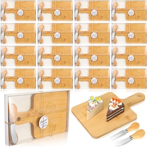 Nuogo 16 Set Bamboo Charcuterie Boards Christmas Wedding Party