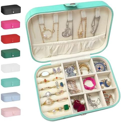 Small Travel Jewelry Case Organizer,Mini Travel Essentials for