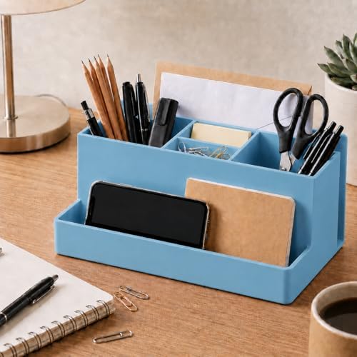 Acrimet Desktop Organizer - Multi Organizer Caddy Holder for Office