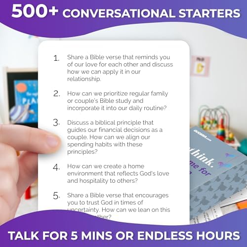 QUOKKA Conversation Cards Game - Fun Talking Board Game for Family