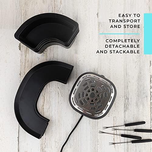 Kusini Smores Maker Tabletop Indoor - Flameless Electric Marshmallow