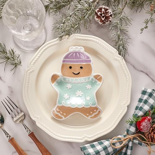 Bico Gingerbread Man Spoon Rest, for holding Spoon, Ladle, Utensils