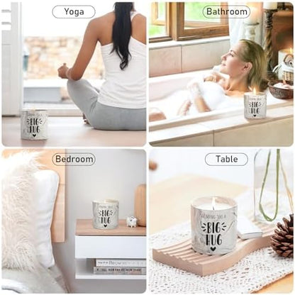 Thinking of You Gift Candles for Women Sending You A Big Hug in A Jar