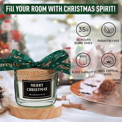 Christmas Gifts for Women – Xmas Relaxing Spa Scented Candle Insulated