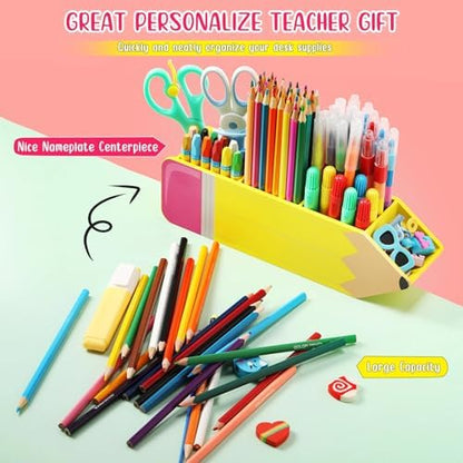 Containlol Back to School Teacher Gift Name DIY Pencil Holder
