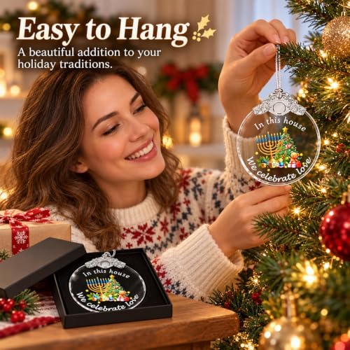 Christmas Ornaments Hanukkah Ornaments for Tree Jewish Chanukah Gifts