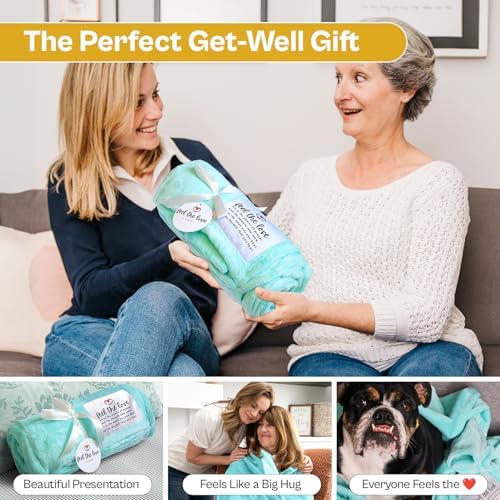 Get Well Blanket - Healing Blanket - Inspirational Blankets for