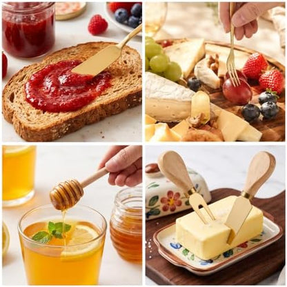 48 Pieces Charcuterie Board Accessories Cheese Butter Spreader Knife