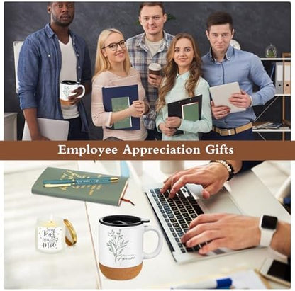 Sayglossy 4 Pcs Thank You Gift Set for Men Employee Coworker Teacher