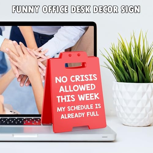 Funny Office Desk Decor Bosses Day Gifts for Women Men, Boss Day Card