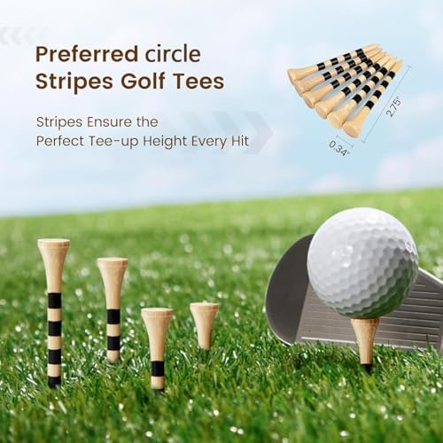 YOREPEK Golf Gifts for Men, Complete Golf Accessories Kit PU Leather