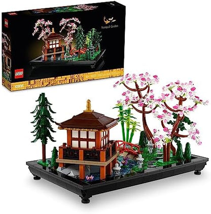 LEGO Icons Tranquil Garden Building Set - Detailed Japanese Zen Garden