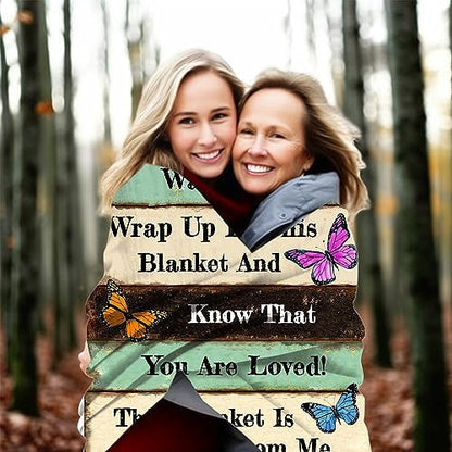 Get Well Gifts for Women Blanket After Surgery Warm Hugs Inspirational