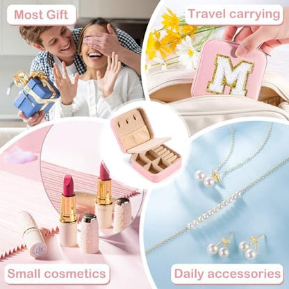 URSKYTOUS Travel Jewelry Case for Women Girls Daughter Birthday Gift
