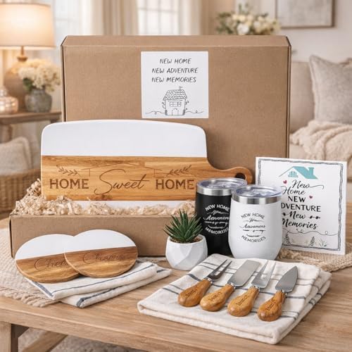 Patelai 13 Pcs Housewarming Gifts New Home - Housewarming Gift Set for