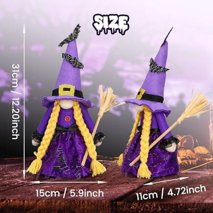 Lovinland Halloween Decorations Indoor - Halloween Gnomes for Office