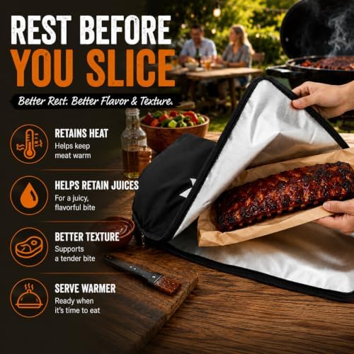 Bolycen Upgraded 21 in BBQ Blanket for Resting Meat, Insulated Brisket