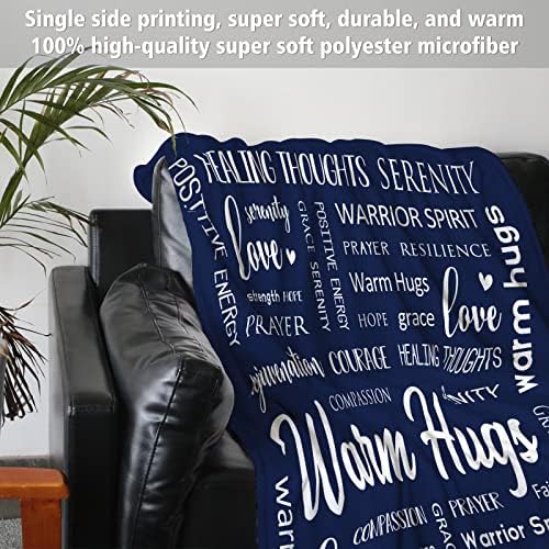 Afterprints Warm Hugs Healing Blanket, Get Well Gifts for Women Men
