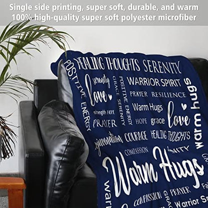 Afterprints Warm Hugs Healing Blanket, Get Well Gifts for Women Men