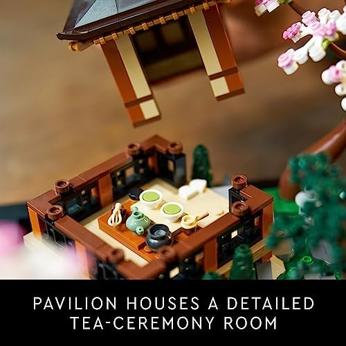 LEGO Icons Tranquil Garden Building Set - Detailed Japanese Zen Garden