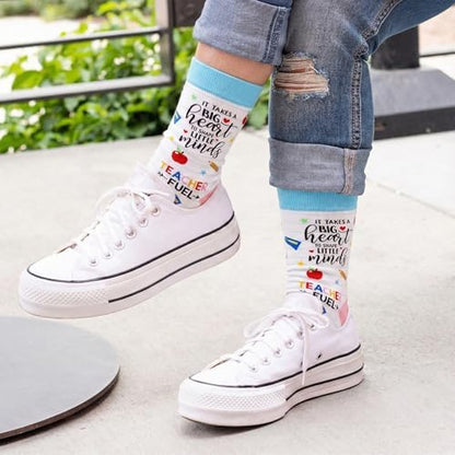 Teacher Appreciation Gifts - Fun Teacher Socks For Women And Men