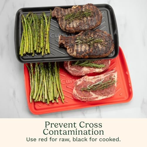 Cuisinart Grilling Prep and Serving Tray, Dishwasher-Safe, 2-Pc