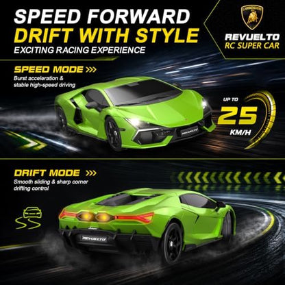 Axirata 1:24 Lamborghini REVUELTO Remote Control Car RC Drift Car
