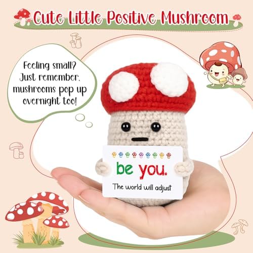Agantree art Self Care Mushroom Desk Decor Relaxation Gifts Be You The