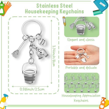 Suncalla 36 Sets Housekeeping EVS Week Gifts Thumb up Pen Keychain