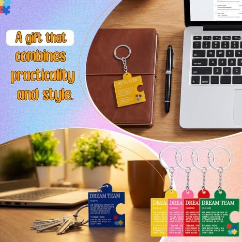 Yinkin Team Appreciation Gift Bulk Thank You Keychain