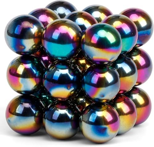 30PCS Magnet Rainbow Rock Stone Fidget Toys for Adults, Magnets for