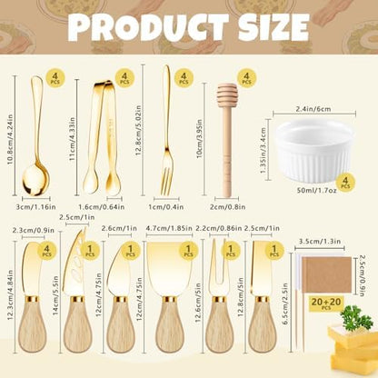 Charcuterie Boards Accessories Gold Charcuterie Utensils Cheese