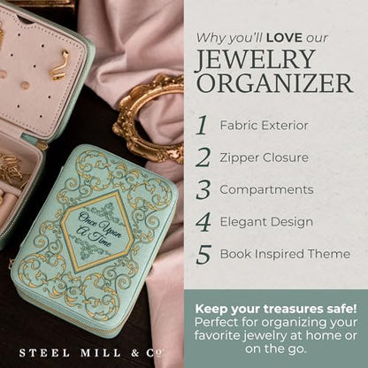 Steel Mill & Co. Travel Jewelry Organizer, Once Upon a Time