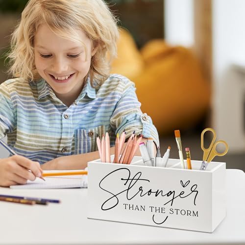 Inspirational Pen Holder, Motivational Office Pen Pencil Holder
