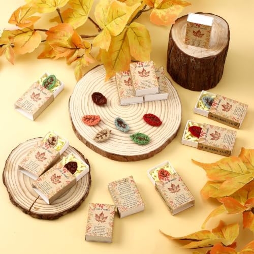 Wettarn 12 Sets Fall Gifts Bulk for Adults, Friendsgiving Party Favors