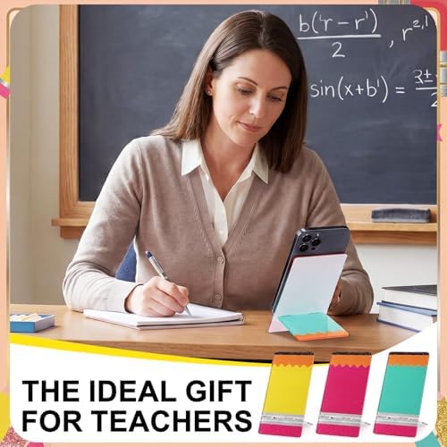 Sabary 4 Pcs Teacher Appreciation Gifts Pencil Acrylic Phone Stands