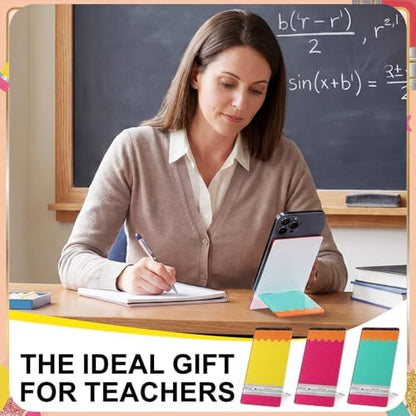 Sabary 4 Pcs Teacher Appreciation Gifts Pencil Acrylic Phone Stands
