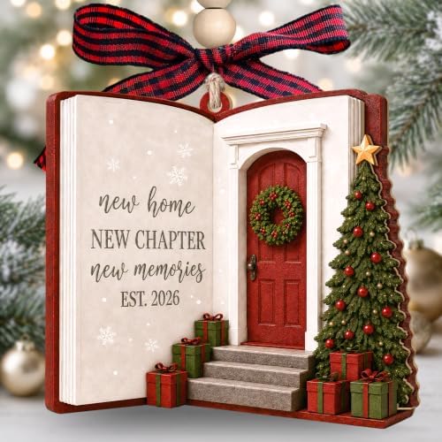 House Warming Gifts New Home, New Home Ornament 2026, 2D New House