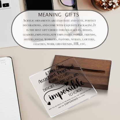 Assistant Principal Office Decor, Assistant Principal Gifts for Women