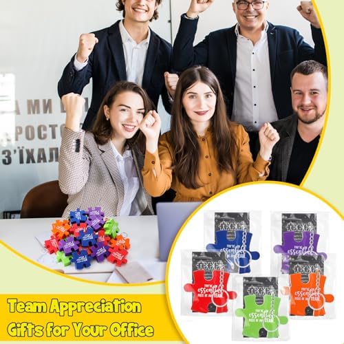 Hollowfly 40 Sets Team Appreciation Gifts, Flexible Pressed Puzzle