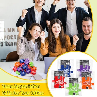 Hollowfly 40 Sets Team Appreciation Gifts, Flexible Pressed Puzzle