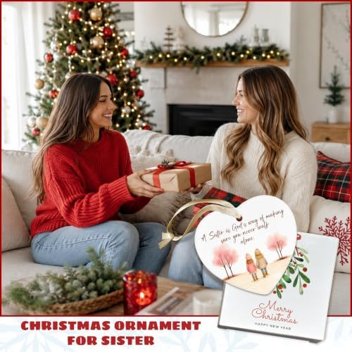 Sister Ornaments 2026 Christmas - Sister Christmas Ornament - Sisters
