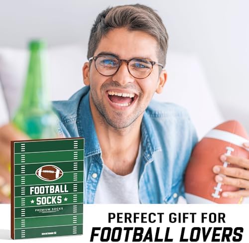 Funny Socks For Men - Cool Mens Football Socks, Sports Stocking